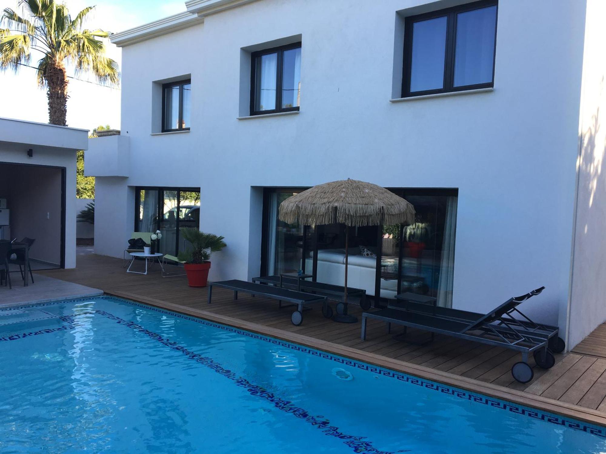 La Villa Blanche Sanary-sur-Mer Ngoại thất bức ảnh